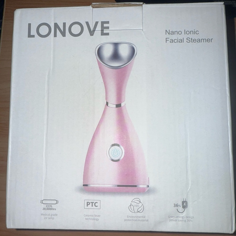 Nano Ionic Facial Steamer Beauty Skincare Tool Spa Device
